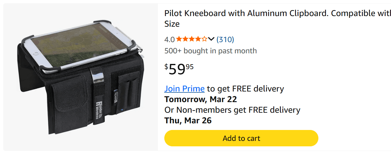 Скриншот: идеальный продукт — много продаж, но рейтинг ниже 4.3 звезд