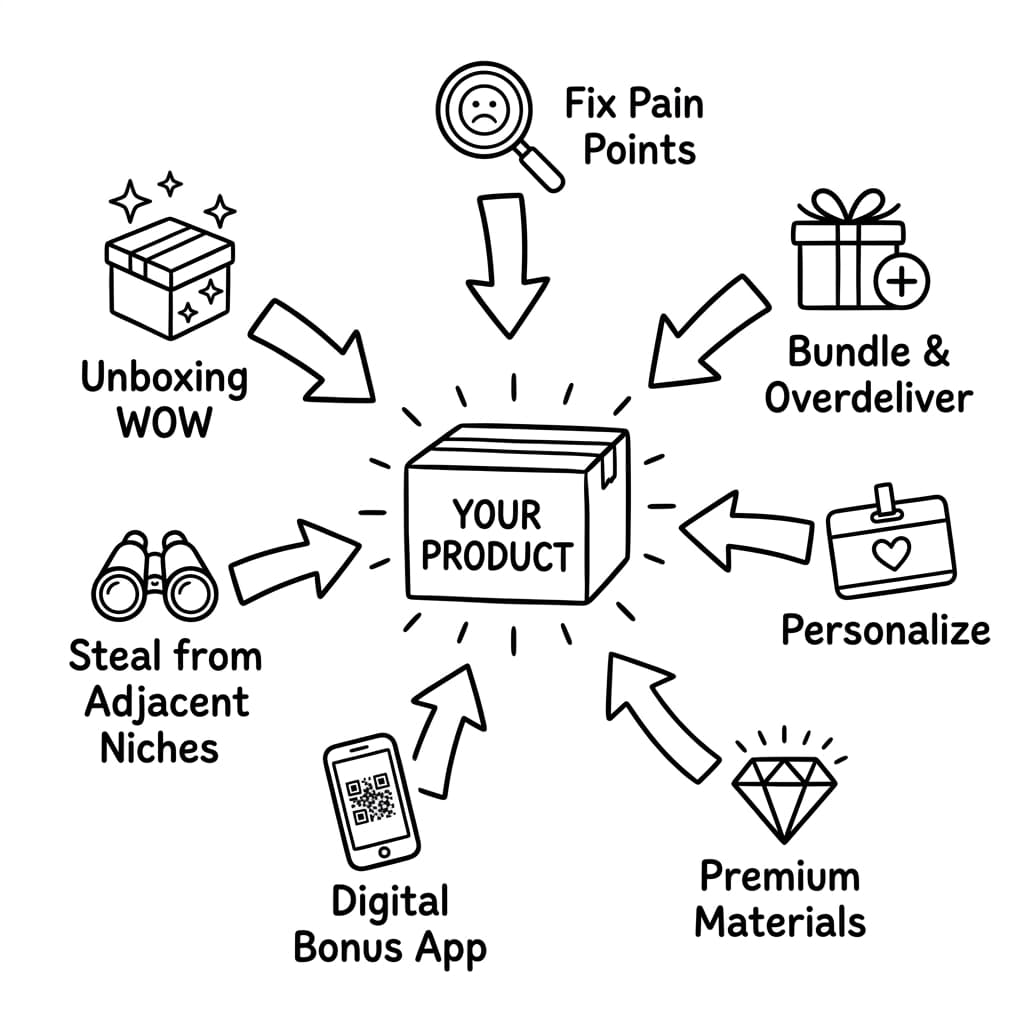 Иллюстрация: 7 способов дифференциации продукта